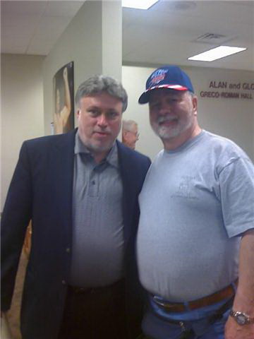 Mike Mooneyham and Percival