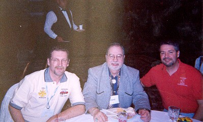 Dan, Percival and 'Mr. Karate'