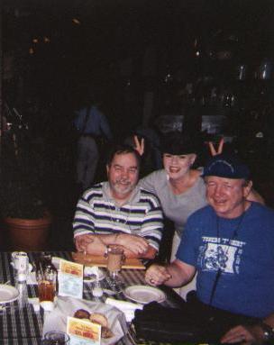 Percival wih Marti & Dory Funk Jr.