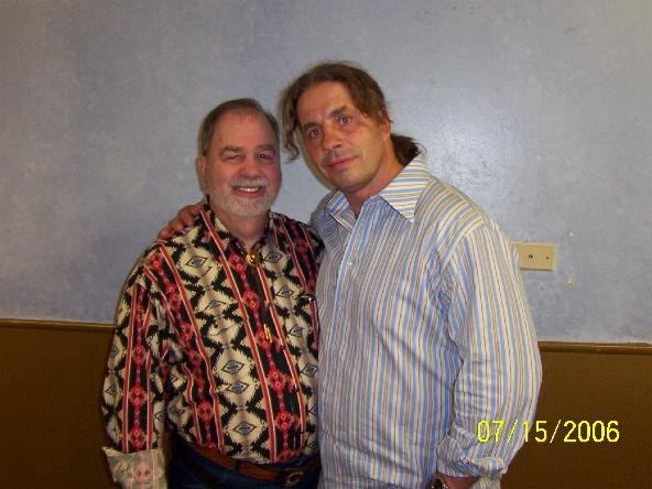 Percival and Bret Hart