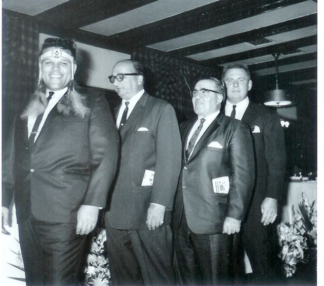 Chief White Owl, Les Ruffen, Martino Angelo and Danny Miller