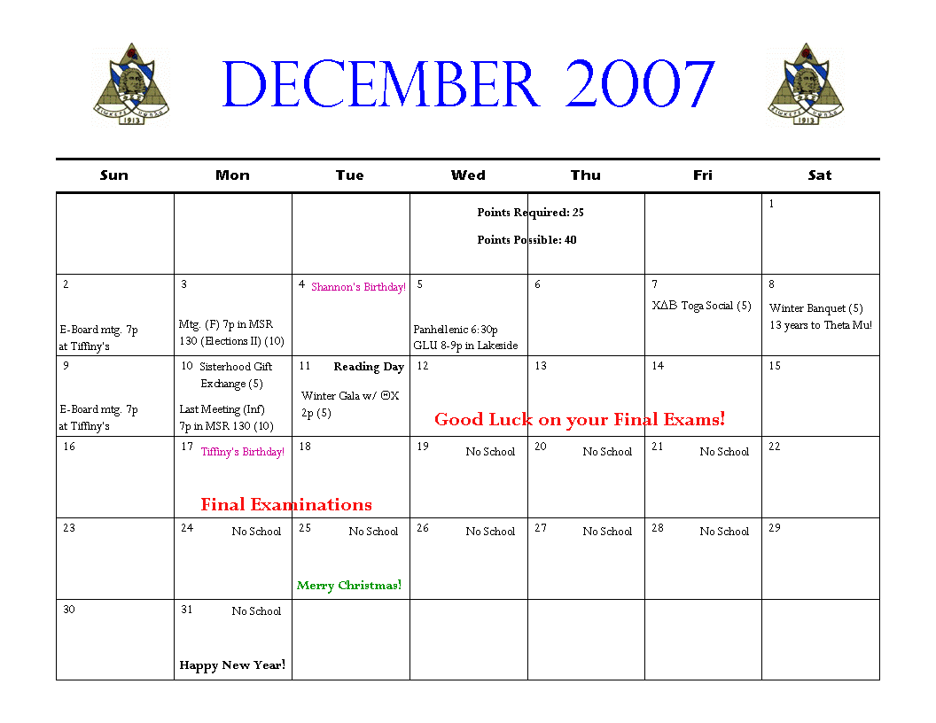 December 2007