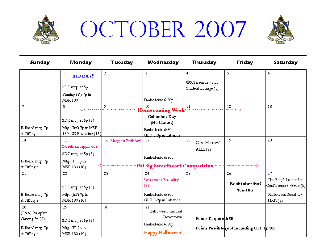 October 2007