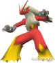 Blaziken in the Pok�mon Colosseum.
Click to see larger!