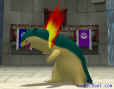 Typhlosion displays itself before its audience.
Click to see larger!