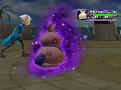 A dark makuhita and its trainer in a battle.
Click to see larger!