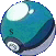 A Safari Ball from the Safari Zone in Fuschia City, Kanto