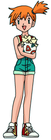 Misty and her beloved Togepi