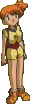Misty stands in her Hoenn clothes staring off into the sunset.