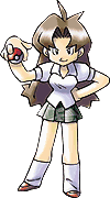 A fierce lass from Johto