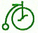 penny farthing symbol