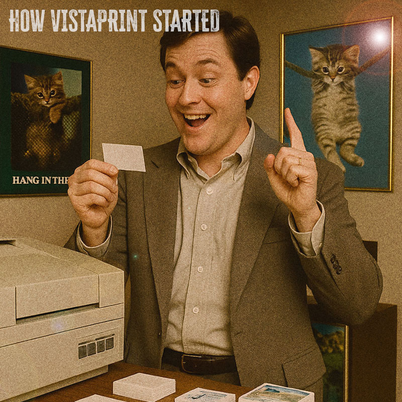how vistaprint started