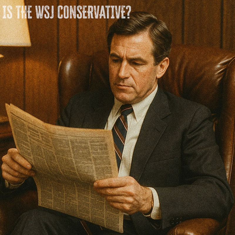 man reading WSJ circa 1987