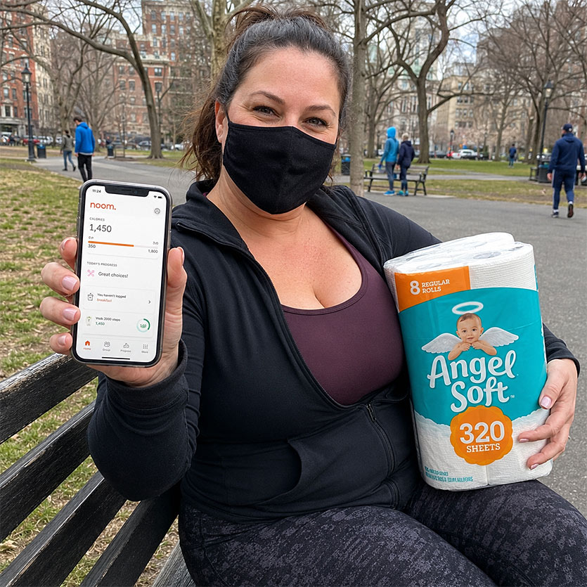 Noom app user