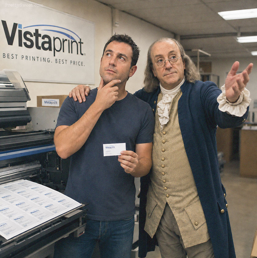 vistaprint history founding
