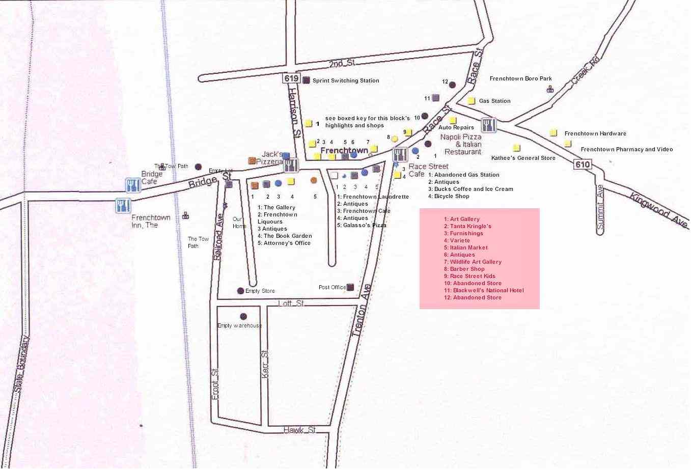 frenchtown sights.jpg (77251 bytes)