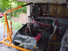 Out comes the engine!