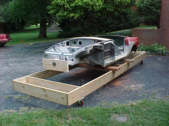 car on rotator base
