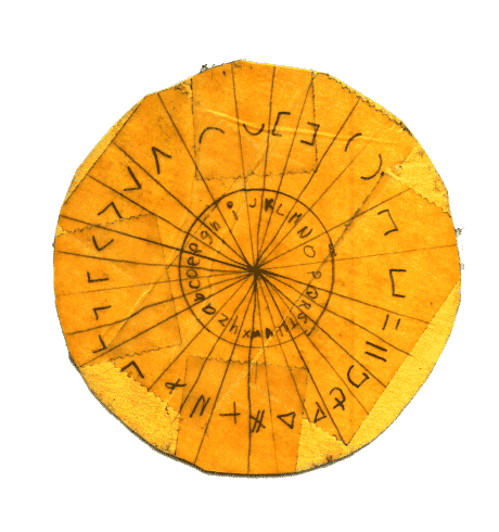 Digit Code Wheel Welcome 2 My Place...Make Yourself Comfortable