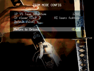 Options - Hattori Hanzou