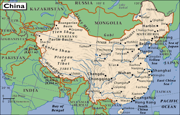 Карта шэньян китай
