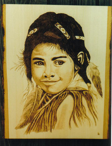 Pyrography Panels—James R. Ward