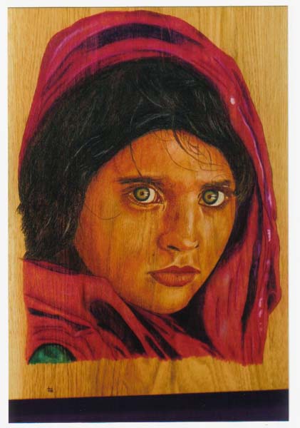 Pyrography Panels—James R. Ward