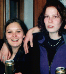 Left: Joyce, my girlfriend. Right: Iris, Real_Moriarty's girlfriend.