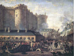 Representaci&oacute; pict&ograve;rica de l'assalt a la Bastille