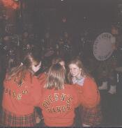 Queen's Bands at Out-of-Town News Harvard Square