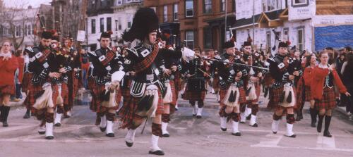 Queen's Bands in St Patrick's Day Parade