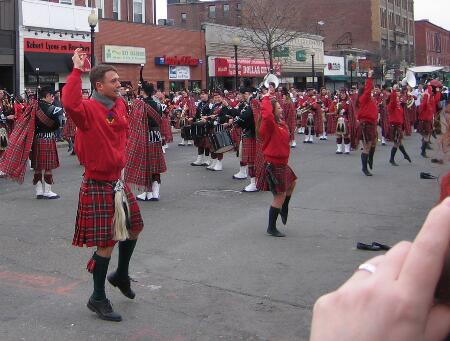 Queen's Bands dancers