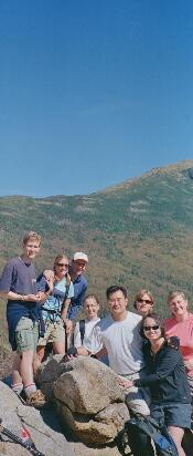Alumni on Mt Lafayette