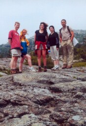 Alumni on Mt Monadnock