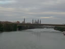 VISTA DEL PILAR DESDE EL AZUD
