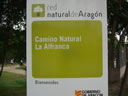 CARTEL CAMINO A LA ALFRANCA
