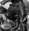 1950s European biker