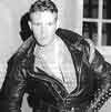 1960s leather marred by moire