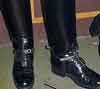 Balaced motor cop boots