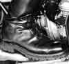Balaced motor cop boot