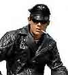 Full leather biker