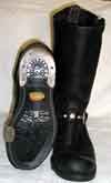 Short engineers with heel plates and side taps thanks to lthr142856@yahoo.com