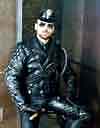 Full leather quilted and engineer boots