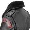 Rhode Island State Police leather great coat by Vanson