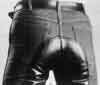 G�nter Skarupke Lederschneider Hamburg denim and leather