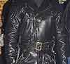 Traditional black leather / breeches
