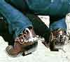 Spurs and western boots