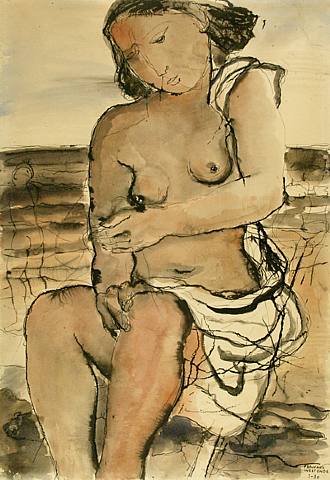 Paul Delvaux: Desnudo