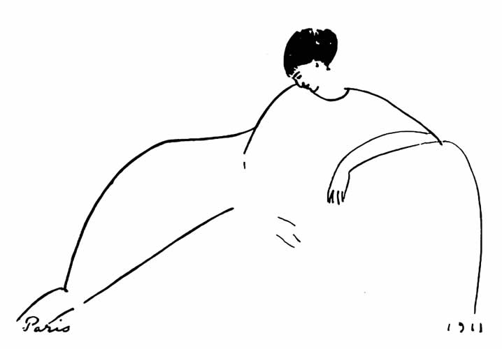 Amedeo Modigliani: Anna Akhmatova