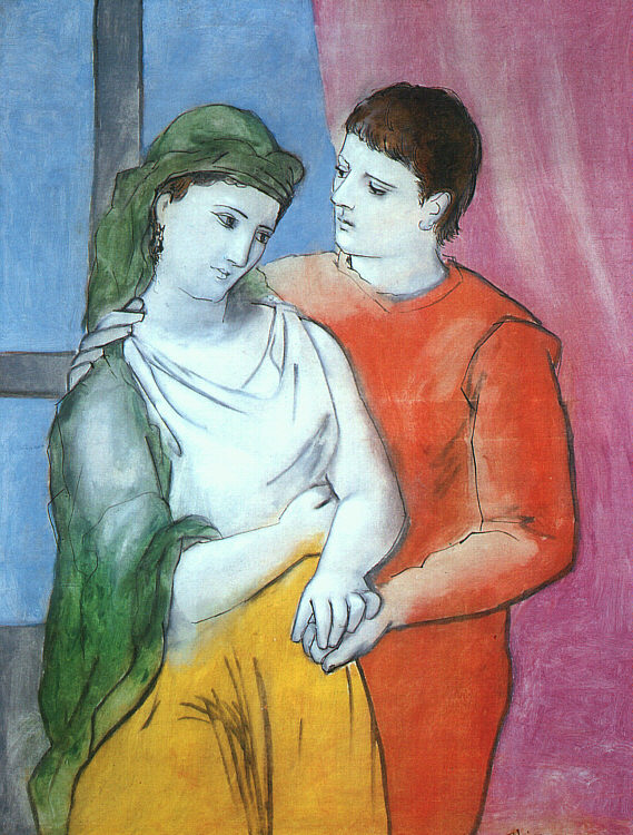 Pablo Picasso: Los amantes